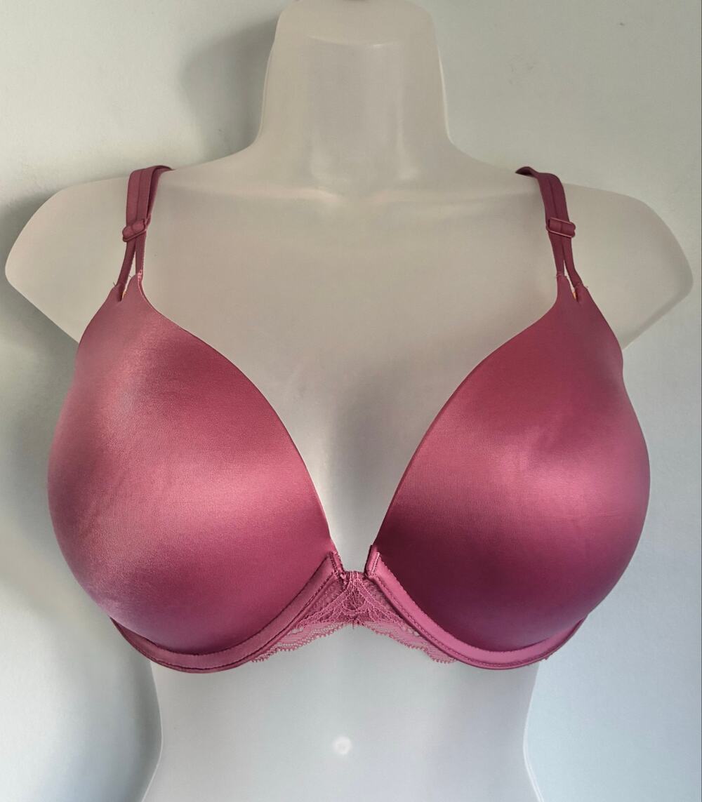 Victoria's Secret Very Sexy Push Up Bra 36DD NWOT Pink Padded Plunge